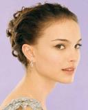 Rostro de perfil de Natalie Portman